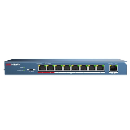 Hikvision DS-3E0109P-E 8 Port Poe Switch